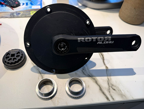 Rotor aldhu track crankset - rotor,