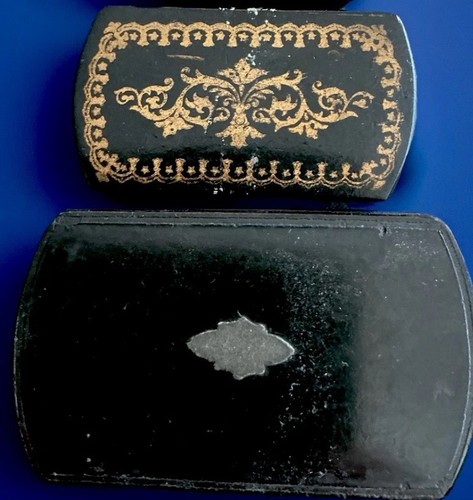 Antique papier maché - antique, snuff