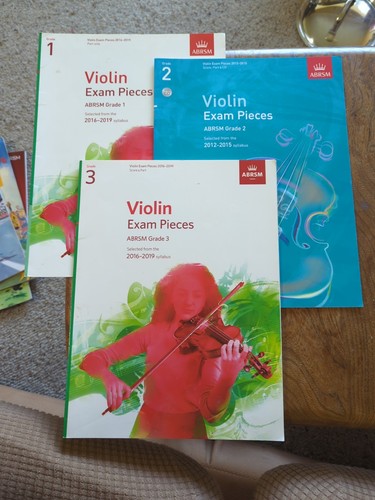 Abrsm grade violin exam - grade,