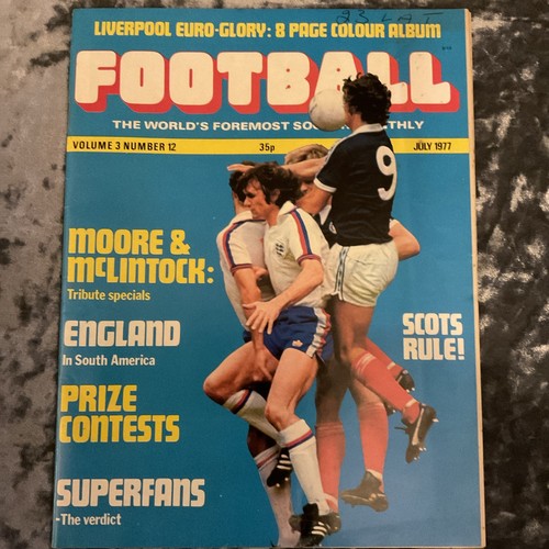 Vintage football magazine - football,
