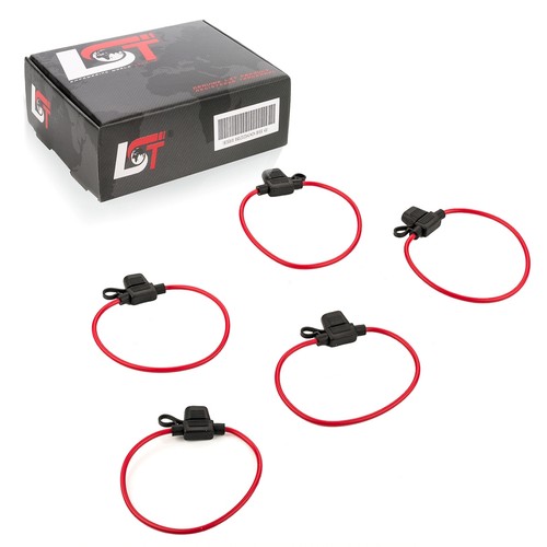 Fuse holder with flat - 5x,