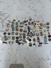 Job Lot Of Lawn Bowling Badges Mainly From Scotland But Some International