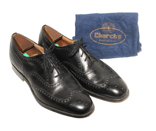 Amazing church black leather - church's,