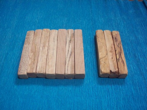 Woodturning pen blanks - 10, x
