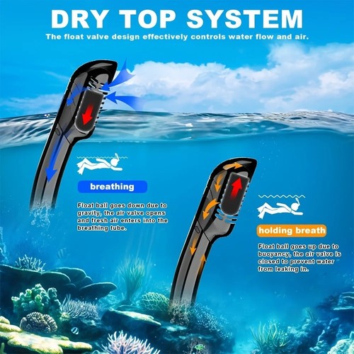 Adult diving mask - mask, snorkel