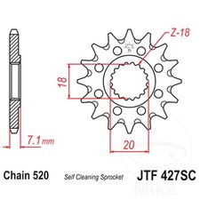 JT Front Sprocket Racing
