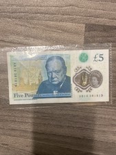 AB14 £5 FIVE POUND POLYMER
