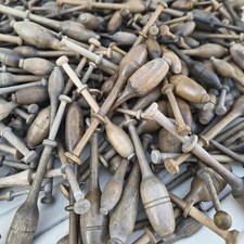 Vintage wooden belgian lace