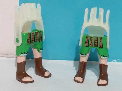 Playmobil green legs roman - x2,