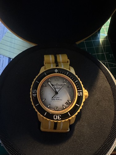 Blancpain swatch scuba - blancpain,