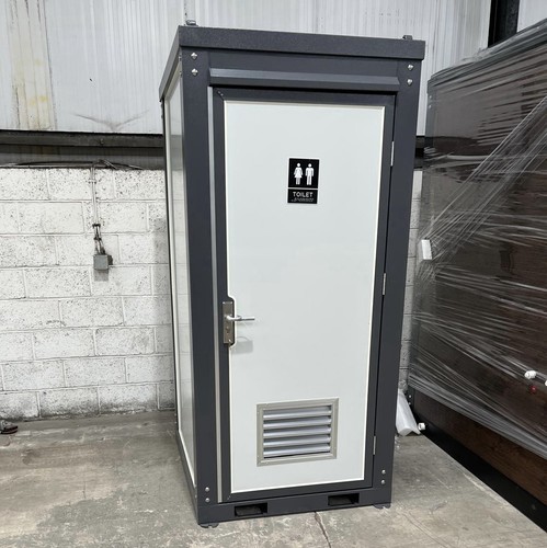 New portable single toilet - new,