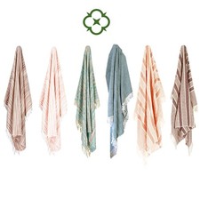 100% Cotton Fringe Throw Rug