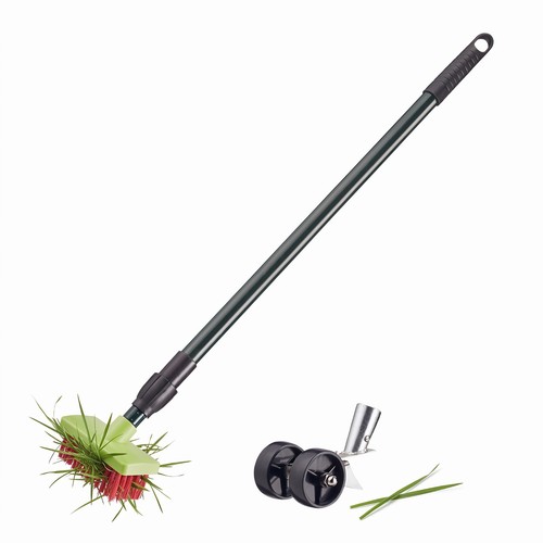 Telescopic weed remover brush - weed,