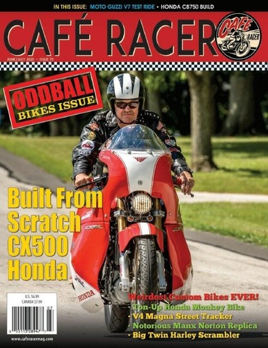 Cafe racer magazine - magazine, |