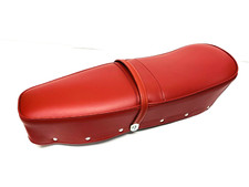 LAMBRETTA SX LI3 TV3 LIS ITALIAN GIULIARI RED DUAL SEAT WITH STRAP