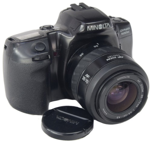 Minolta dynax 500si 35 70mm - 500si, +