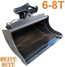 Heavy Duty Hydraulic Tilt Bucket (2 cyl) for 6 - 8 Tonne Excavator Digger