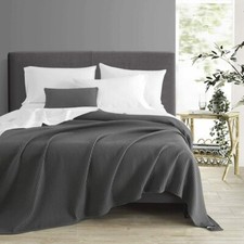 100% Pure Cotton Waffle Throw