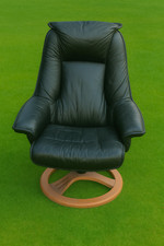 Verikon Scandinavian design leather recliner chair Very comfortable and stylish.