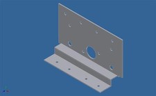 Haynes Roadster Kitcar complete pedal box back plate for Sierra Master cylinders