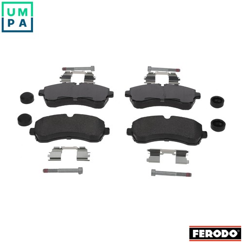 Brake pad set - pad,