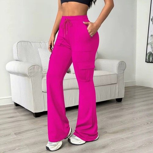 Ladies cargo trousers stretch - ladies,