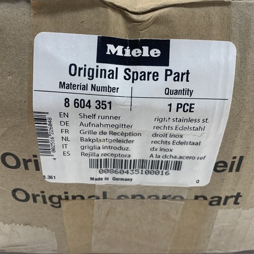 Miele steam oven shelf - steam,