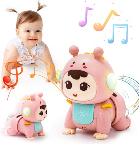 Musical light crawling baby - musical,