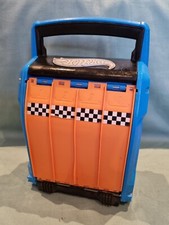 Hotwheels Store N Go Multi Launcher 20 Car Storage Carry Case 4 Way Race Track