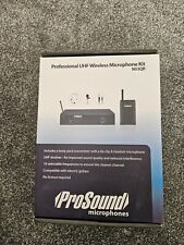 ProSound UHF Wireless Microphone Kit, Body Mic, (N53QR)16UHF freq 863-865MHZ