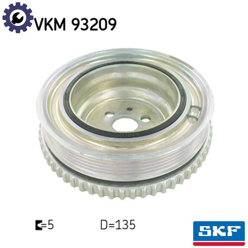 Belt pulley crankshaft - pulley,
