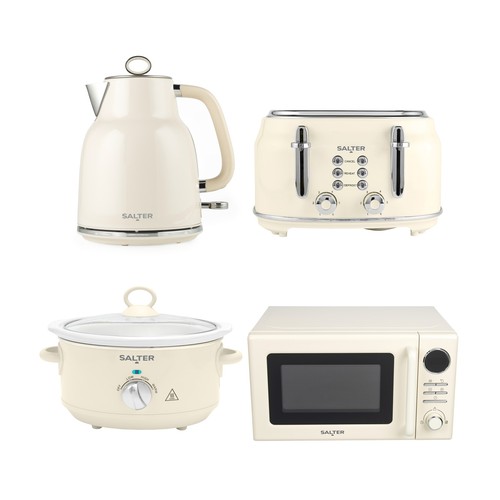 Salter retro cream kitchen - salter,