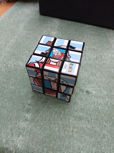 Where wally rubix cube - where’s,