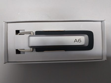 Audi Key ring A6, silver/black