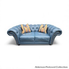 Blue Chesterfield
