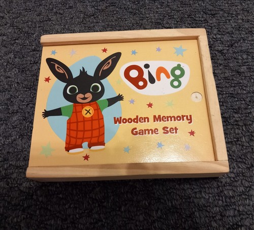 Bing wooden memory game - , set