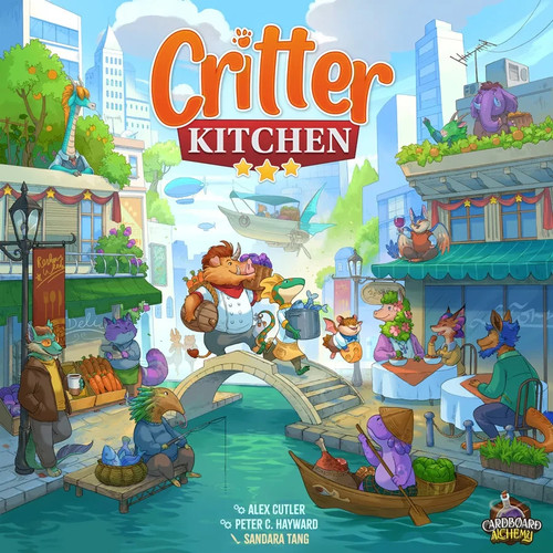 Critter kitchen board game - critter, |