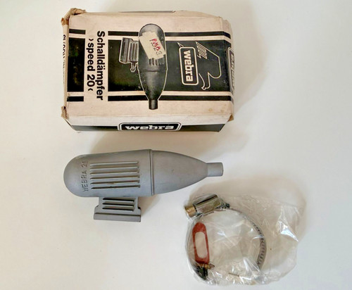 Webra speed muffler - muffler, /