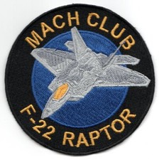 4" MARINE CORPS MACH CLUB F-22