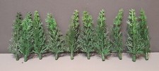 Miniature Evergreen Trees 9cm Christmas Trees Small Forest Craft Material x10 