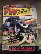 VW Trends Magazine February 1986 Beetle Karmann Ghia Baja Splitscreen Bus 