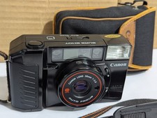 Old Vintage CANON SURE SHOT AF35M II 35mm Film Point & Shoot Camera. 