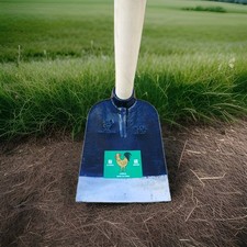 Garden Hoe Full Size Digging Tool with Wooden Handle Heavy Duty