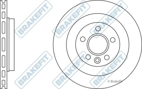 Apec blue rear axle brake - blue,