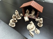Large printed nativity set - 3d,