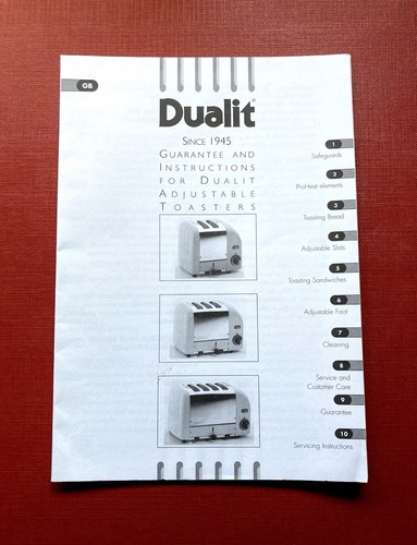 Dualit toaster original - dualit,