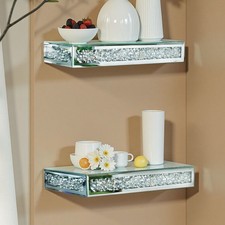 Mirrored Floating Shelf