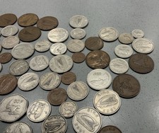 Collection of 48 Mixed Irish Coins Various Years