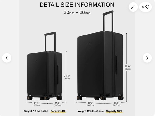 Level8 suitcase set 2 - level8,