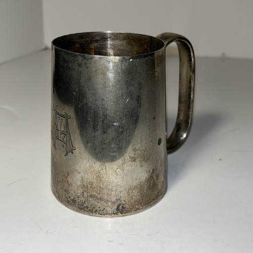 Vintage silver plate smaller - silver,